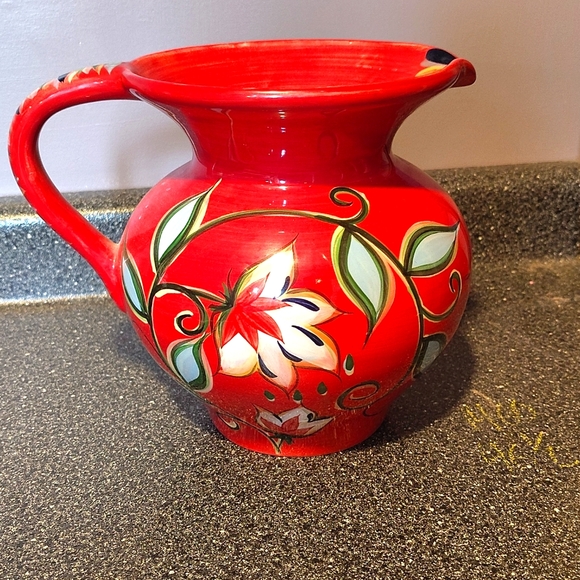 Southern Living At Home Other - Southern Living Red Pitcher